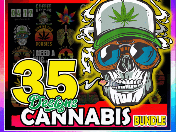 1a 35 designs cannabis png bundle, weed bundle png, dope bundle, smoke weed png, retro design weed cannabis png, vintage retro marijuana leaves 983052162