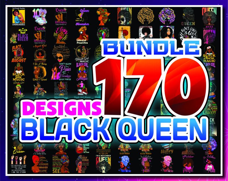 Combo 170 FIle Black Queen Bundle Png, Afro Woman Clipart, Black Girl Magic, Birthday, Afro Lady, Black Melanin, Digital Downloads 979478117