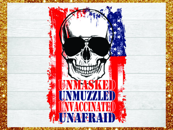 1 unmasked skull png, black sunglasses, 4th of july png,usa flag png, sublimation design, digital download 1009422342