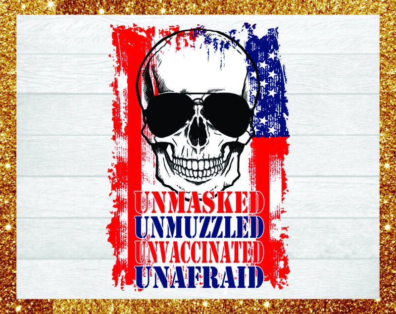 Unmasked Skull Png, Black Sunglasses, 4th Of July Png,USA Flag Png, Sublimation Design, Digital Download 1009422342