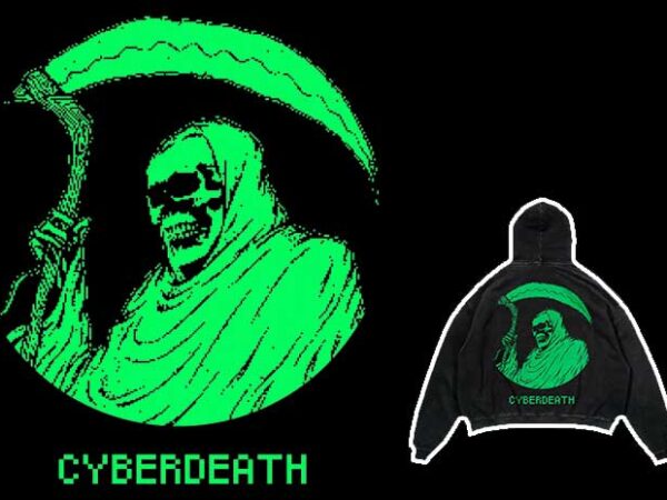 Alternative grunge goth punk gothic streetwear grim reaper cyber aesthetic png graphic
