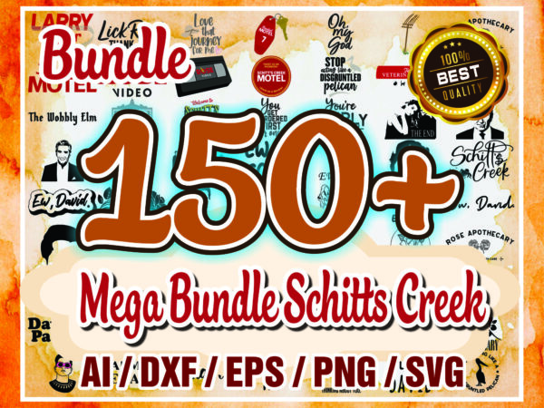 1 bundle 150+ mega bundle schitts creek svg, schitts creek svg png dxf, ew david quotes bundle svg, rose apothecary svg, cricut, digital download 1014480993