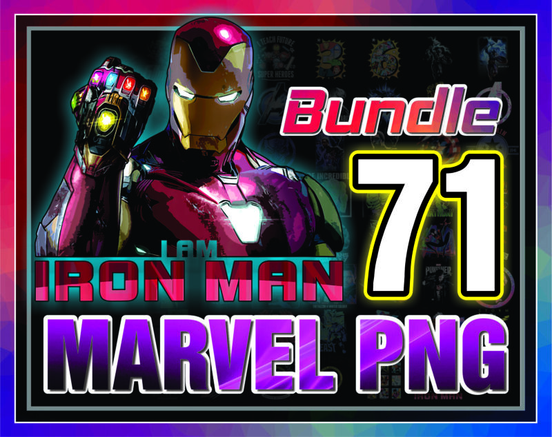 1 bundle 71 marvel png iron man super hero png marvel avengers png marvel png superhero png png for print sublimation digital files 1017171329 buy t shirt designs