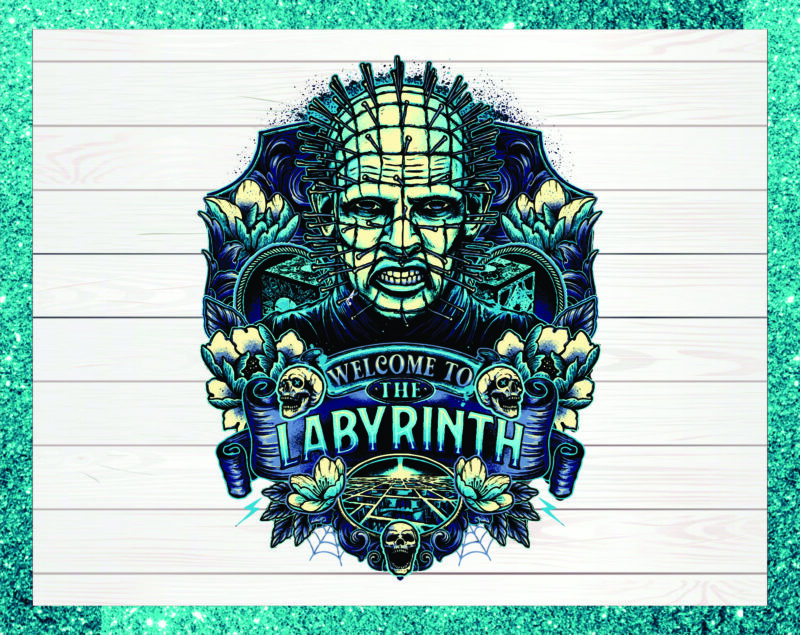 Welcome To The Labyrinth Png, Horror Character Png, Horror Art Png, Horror Pinhead Png, PNG Printable, Instant Download, Digital File 1041191885