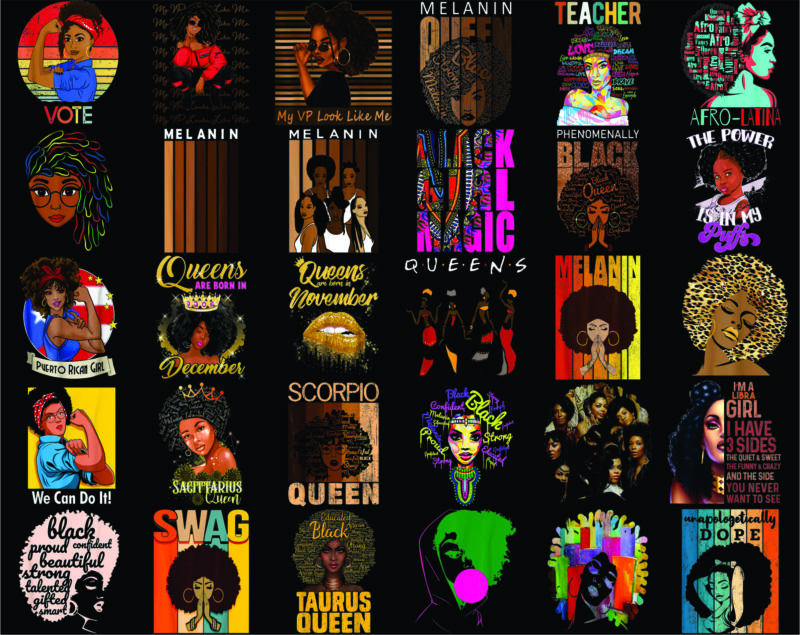 Bundle 307+ Afro Women png, Afro Girl png, Black Women Strong PNG, Black Queen Bundle, Black Girl, Black Queen PNG, Sublimation Digital 907712211