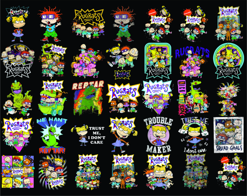 230+ Rugrats PNG Bundle, Rugrats Bundle, Rugrats Friends, Tumbler, Tommy Chuckie Finster, Nickelodeon, Decal, Sublimation, Digital Download 917238912