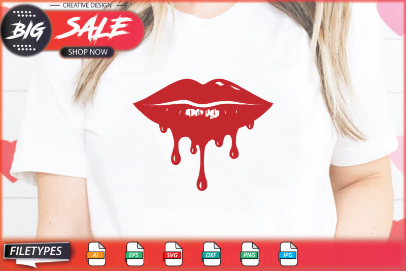 Lips Sublimation Svg