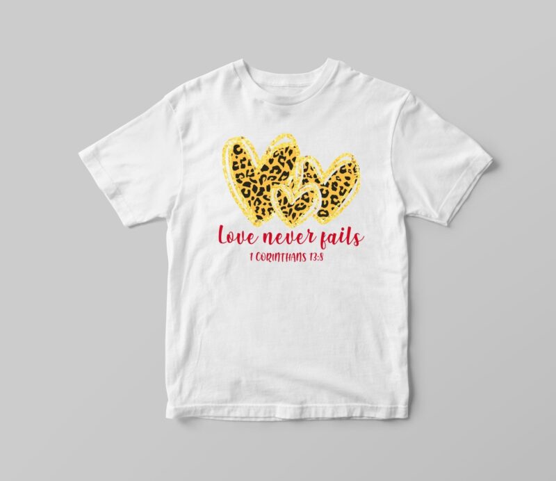 Valentine Gift, Love Never Fails Diy Crafts Svg Files For Cricut, Silhouette Sublimation Files