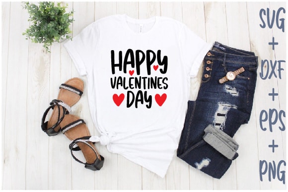 Happy valentines day graphic t shirt