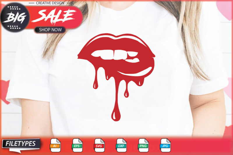 Lips Sublimation Svg