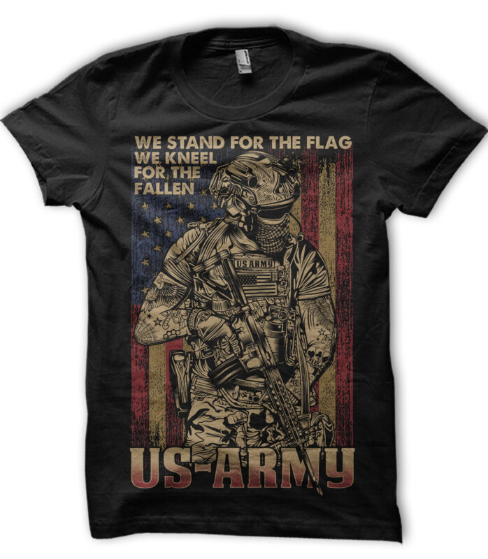 US ARMY Graphic Illustration - Buy t-shirt designs