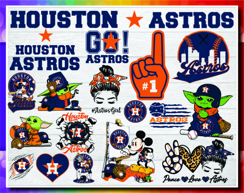 19 Houston Astros Bundle, Houston Astros Clipart, Silhouette, Svg, Png, Peace love Astros, Houston Astros Heart, Astros Lips, Digital Design 1037590435