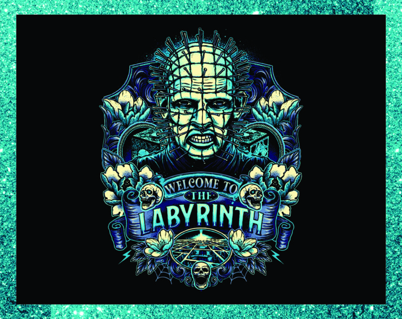 Welcome To The Labyrinth Png, Horror Character Png, Horror Art Png, Horror Pinhead Png, PNG Printable, Instant Download, Digital File 1041191885