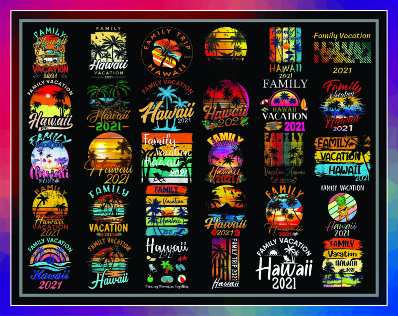 32 Designs Hawaii 2022 Hawaiian PNG, Sublimation Design, Vacation 2022 Png, Beach PNG, Hawaii Beach 2022, Islands Vacation, PNG Digital 1050214457