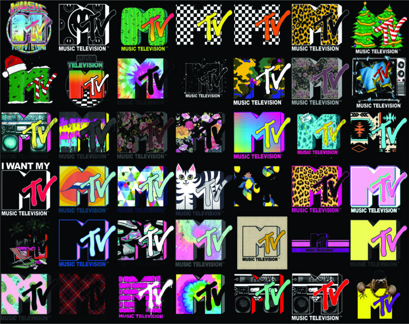 MTV PNG Bundle, Mtv spring, Mtv Old School , Mtv logo set , mtv leopard, Mtv Old School , Mtv logo set, Digital Download 1008421216