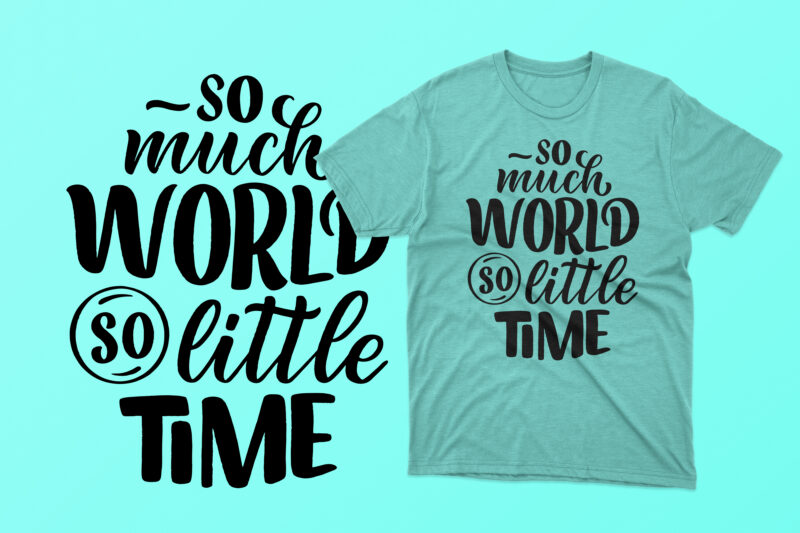 So Much World so Little Time Shirt, Travel Shirt, Vacation Shirt