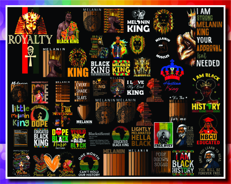 Bundle 100 Melanin King Png, Educated Black King Png, Black King Definition Png, Black Father Matter Support Black Dad Png, Digital Downlad 990964723