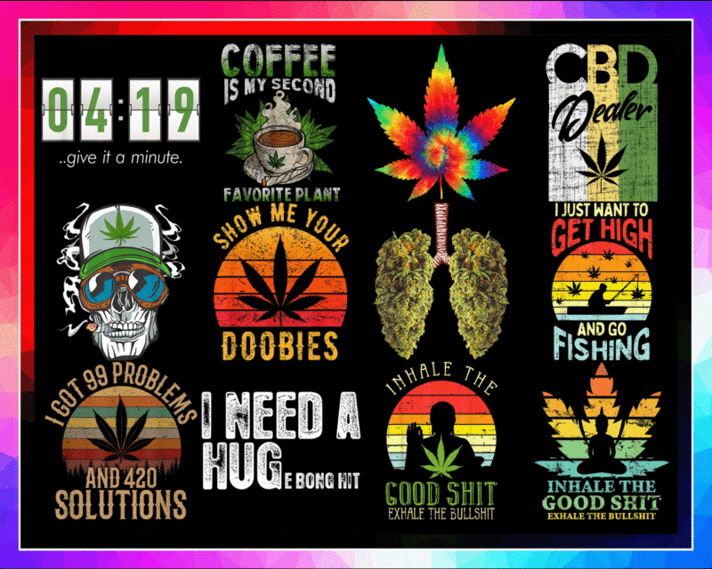 35 Designs Cannabis PNG Bundle, Weed Bundle Png, Dope Bundle, Smoke weed Png, Retro design Weed Cannabis PNG, Vintage Retro Marijuana Leaves 983052162