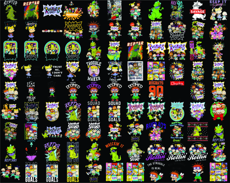 230+ Rugrats PNG Bundle, Rugrats Bundle, Rugrats Friends, Tumbler, Tommy Chuckie Finster, Nickelodeon, Decal, Sublimation, Digital Download 917238912