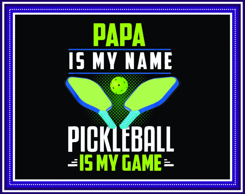 25 Designs Pickleball Is My Game Png Bundle, Life Is A Game Png, Sports & Activity png, Vintage Pickleball, World Pickleball Federation Png 970254156