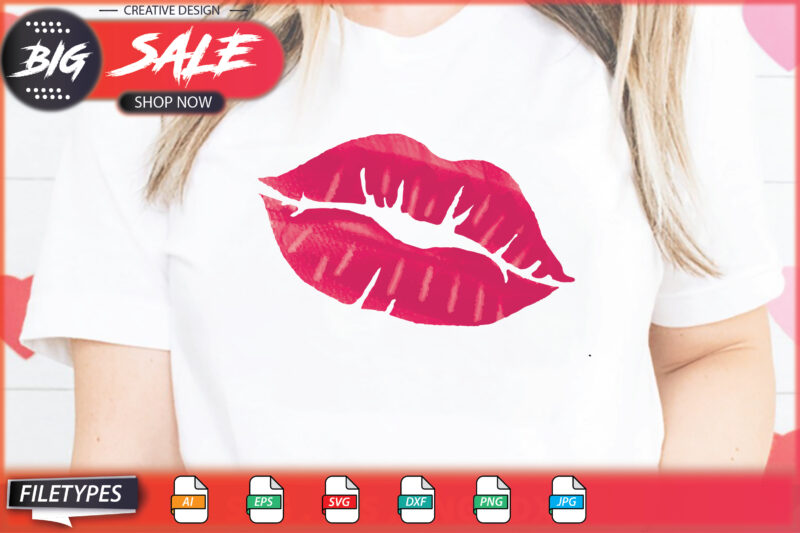 Lips Sublimation Svg