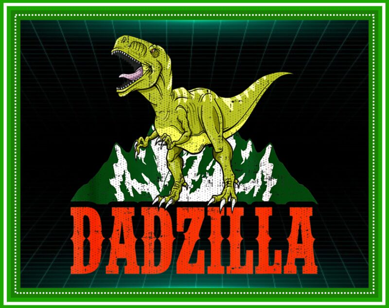 16 DADZILLA PNG, Vintage Design, Dadzilla Bundle png, png File For Sublimation, Design Download, Godzilla , King Of The Monster, Digital 984295198