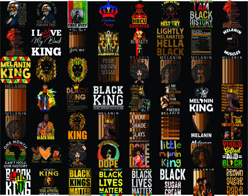 Bundle 100 Melanin King Png, Educated Black King Png, Black King Definition Png, Black Father Matter Support Black Dad Png, Digital Download 990964723