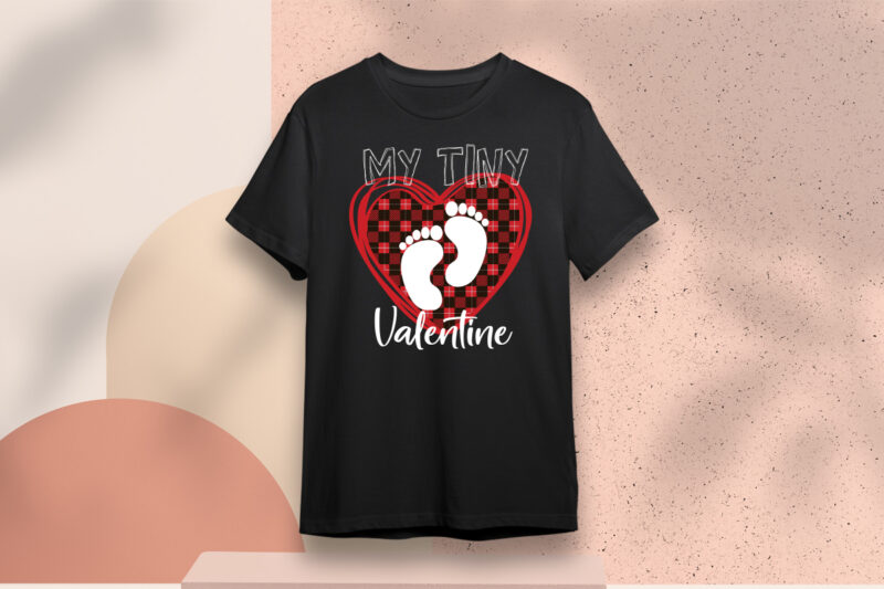 Valentines Day Gift, My Tiny Valentine Baby Diy Crafts Svg Files For Cricut, Silhouette Sublimation Files