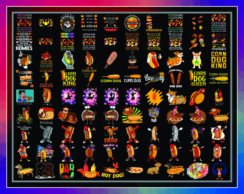 430 Hot Dog PNG, Chicago Style, Check Out My Six Pack, Chicken Wing Hot Dog, Hot Dog Dabbing, Corn Dog Png, Legally Blonde, Digital Download 1004751744