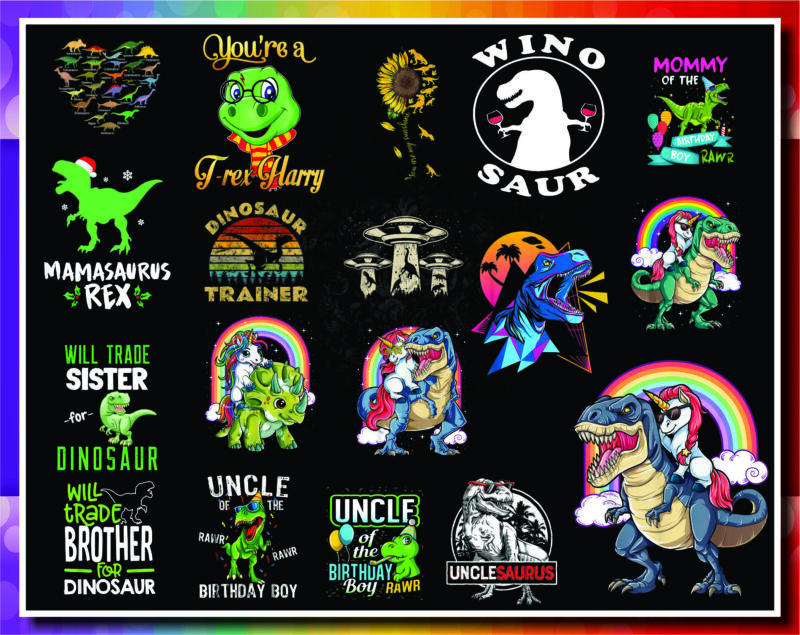 Bundle 162 Designs Dinosaur png, Mamasaurus Png, Baby Dinosaur, Dinosaur Birthday, Santa T-Rex, Christmas T-Rex PNG Combo, Instant download 927241051