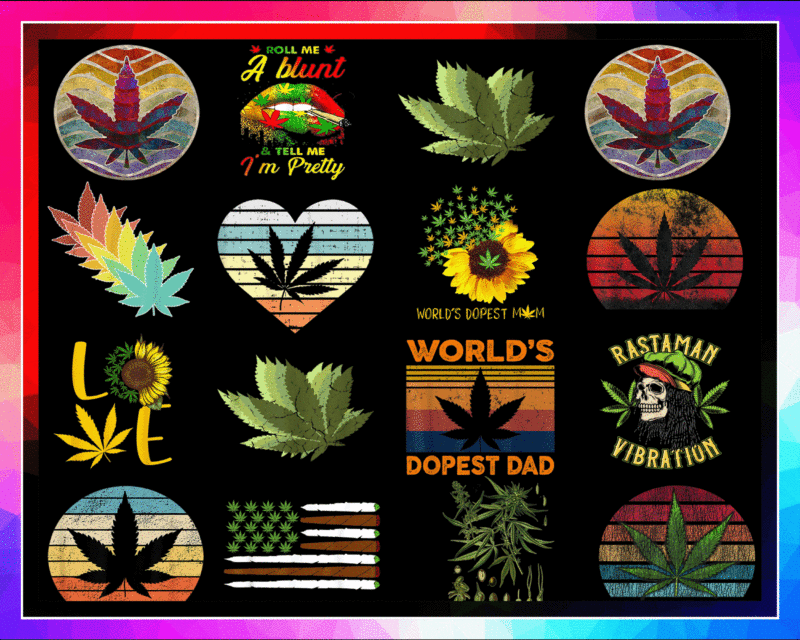 35 Designs Cannabis PNG Bundle, Weed Bundle Png, Dope Bundle, Smoke weed Png, Retro design Weed Cannabis PNG, Vintage Retro Marijuana Leaves 983052162