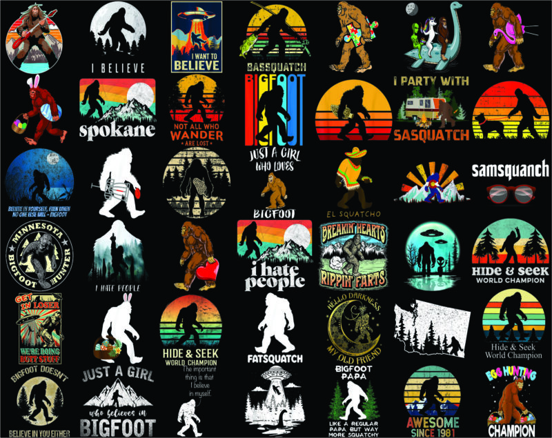 285+ Bigfoot PNG Bundle, Bigfoot PNG, Yeti PNG, Bigfoot Sayings, Mama Bear PNg, Bigfoot Sunset PNg, Believe in Bigfoot, Digital Submilation 929443169