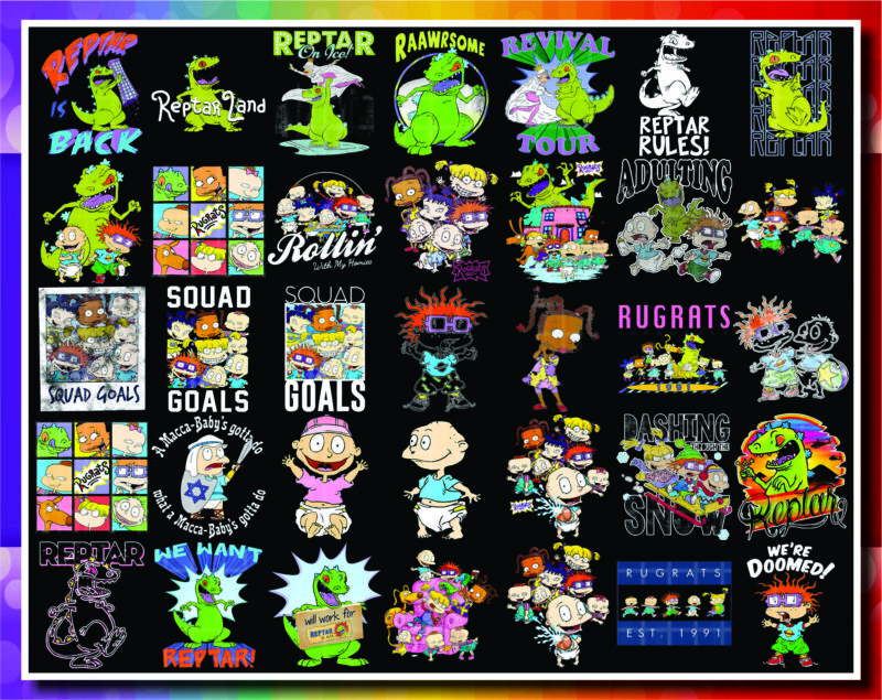 Combo 161 Rugrats png Bundle, Rugrats Friends, Tommy Chuckie Finster, Nickelodeon, Tumbler, Decal, Sublimation Rugrats, Digital download 1006831737