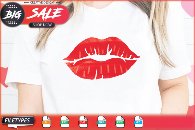 Lips Sublimation Svg