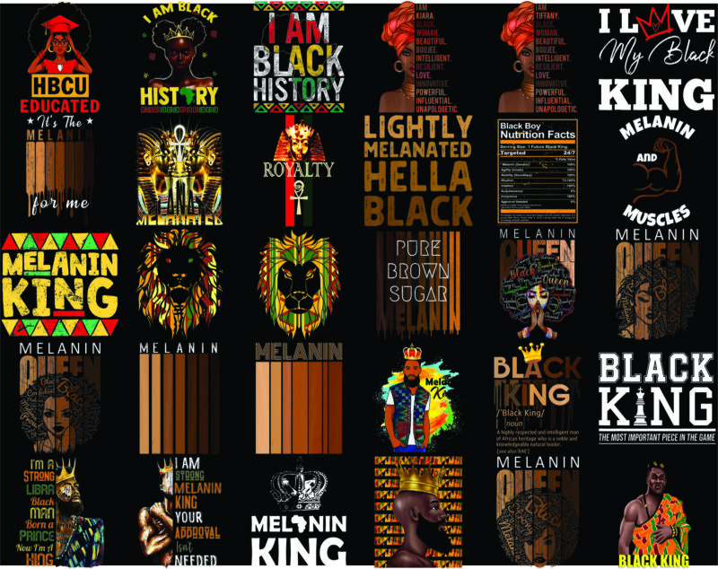 Bundle 100 Melanin King Png, Educated Black King Png, Black King Definition Png, Black Father Matter Support Black Dad Png, Digital Download 990964723