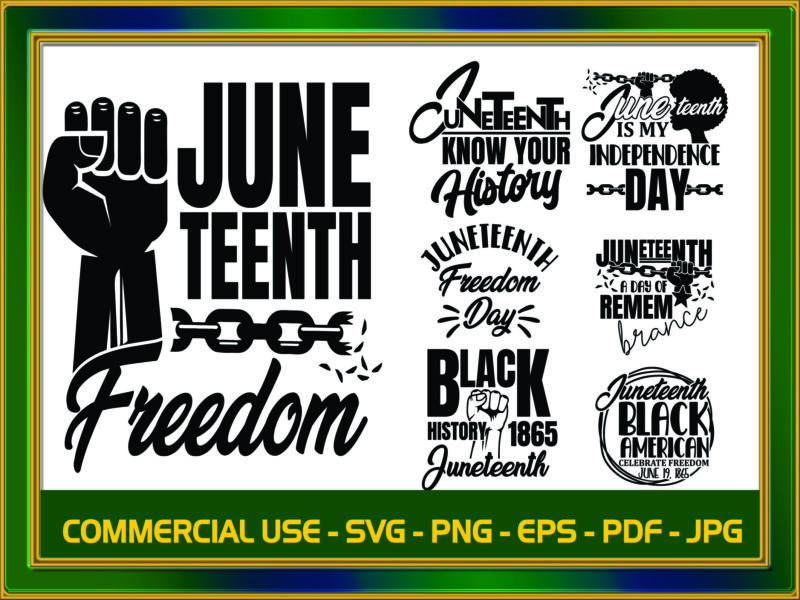 Combo 41 Designs Black Lives Matter SVG, Juneteenth Freedom 1965, Black History, Cut File, Clipart, PrintableCommercial use instant download CB823855941