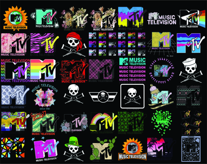 MTV PNG Bundle, Mtv spring, Mtv Old School , Mtv logo set , mtv leopard, Mtv Old School , Mtv logo set, Digital Download 1008421216