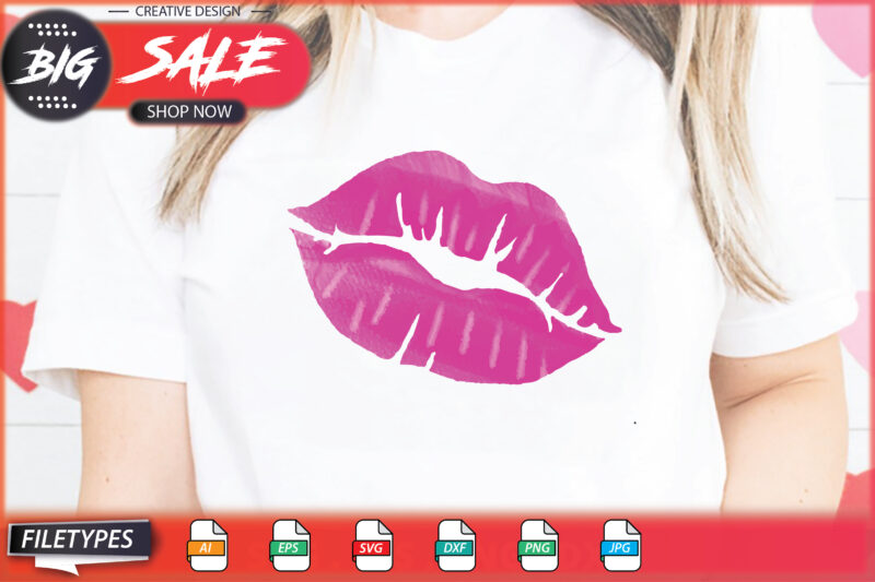 Lips Sublimation Svg