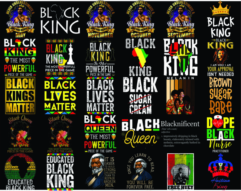 Bundle 100 Melanin King Png, Educated Black King Png, Black King Definition Png, Black Father Matter Support Black Dad Png, Digital Download 990964723