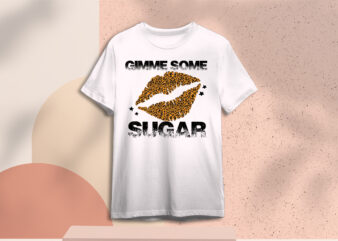 Valentines Day Gift, Gimme Some Sugar Diy Crafts Svg Files For Cricut, Silhouette Sublimation Files t shirt vector art