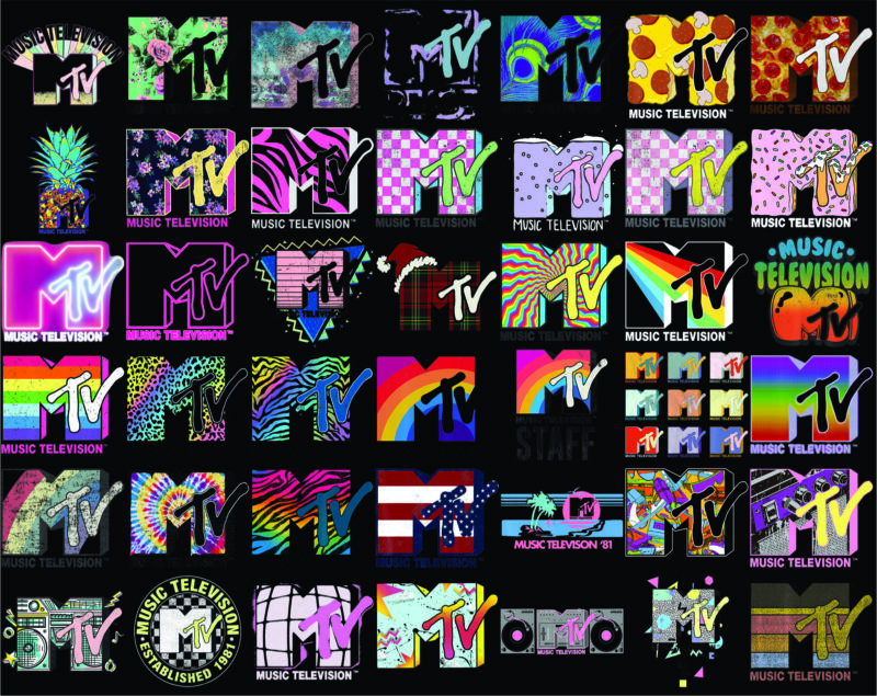 MTV PNG Bundle, Mtv spring, Mtv Old School , Mtv logo set , mtv leopard, Mtv Old School , Mtv logo set, Digital Download 1008421216