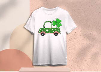 St. Patrick’s Day Lucky Car Gift Diy Crafts Svg Files For Cricut, Silhouette Sublimation Files