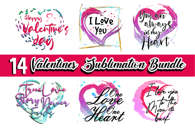 valentines day t shirt design bundle, valentine svg t shirt designs bundle,valentines day sublimation bundle, mug designs, sticker designs, love quotes bundle,