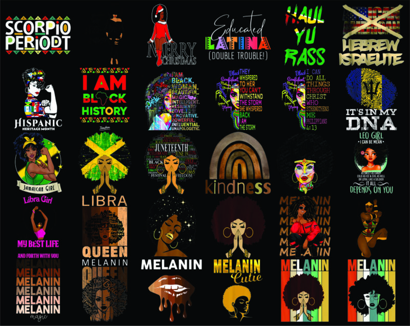 Bundle 307+ Afro Women png, Afro Girl png, Black Women Strong PNG, Black Queen Bundle, Black Girl, Black Queen PNG, Sublimation Digital 907712211