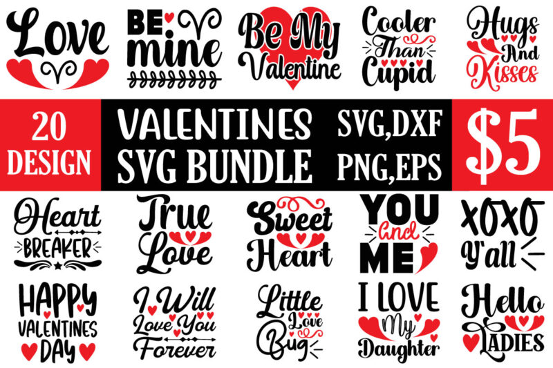 Valentines svg bundle - Buy t-shirt designs