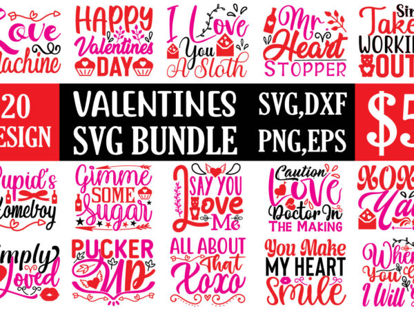 Valentines svg bundle t shirt vector art