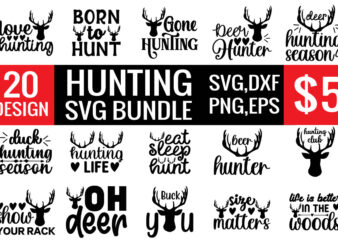 Hunting svg bundle graphic t shirt