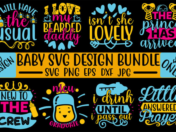 Baby svg design bundle