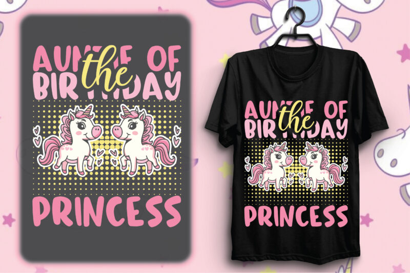 Unicorn T-shirt Design Bundle