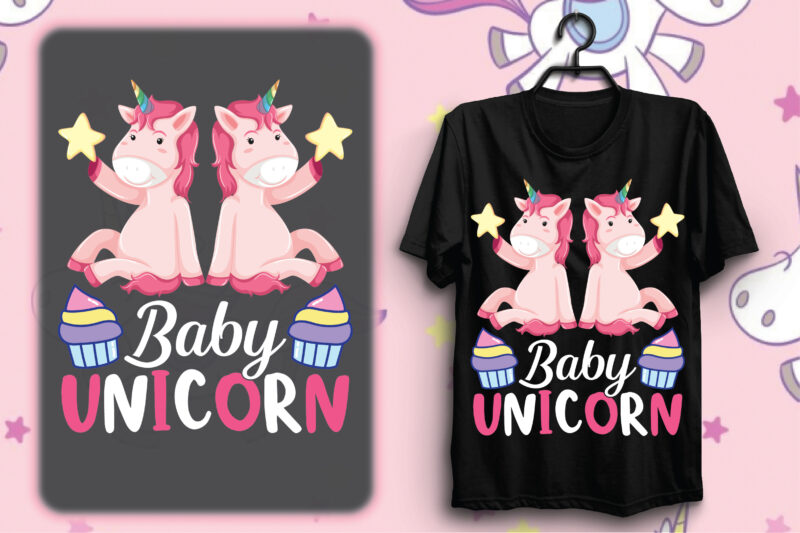 Unicorn T-shirt Design Bundle